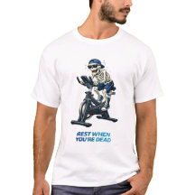 Skelett Spinnande Cykel Rolig Träningsdesign