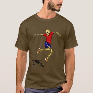 skelett- sporthackysack t-shirt