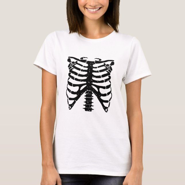 skelett t-shirt  (Framsida)