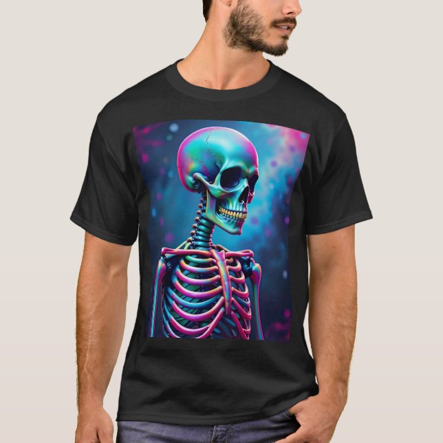 skelett t shirt (Framsida)