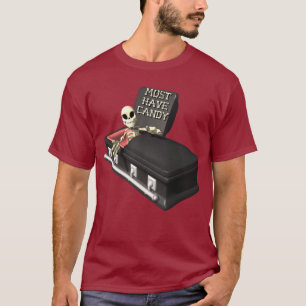 Skelett- t-skjorta t-shirt