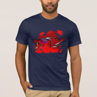 Skelett- T-tröja för Sloth (manar) Tee Shirt