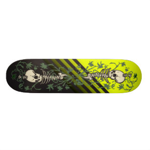 Skelett trädgårds- Skateboard Bräda 20 Cm