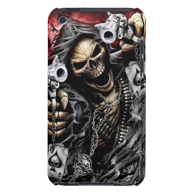 Skelett & vapen iPod touch skal (Baksidan)