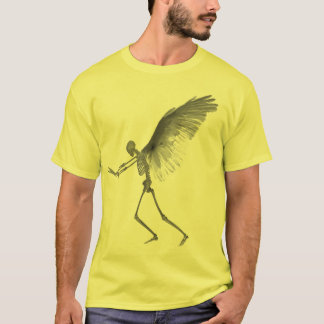 skelett-vingar t-shirt