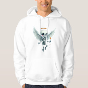 Skelettängel – Livets ljusa sida efter döden. Hoodie