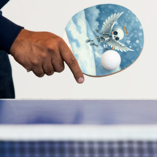 Skelettängel – Livets ljusa sida efter döden. Pingisracket