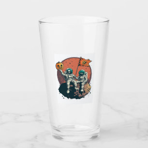 Skelettastronautbesättning Glaskopp