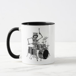 Skelettbandtrummis Mugg