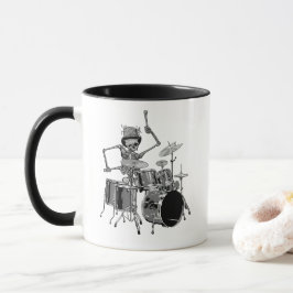 Skelettbandtrummis Mugg