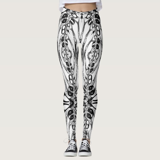 Skelettbildning Leggings (Framsida)