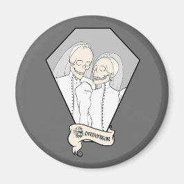 Skelettbrudar Magnet