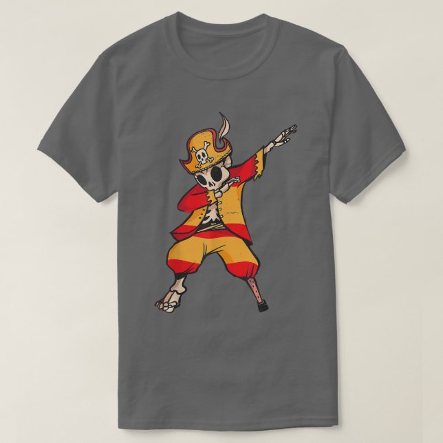 Skelettdesigner i Spanien  T Shirt (Design framsida)