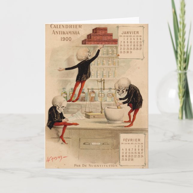 Skelettepotek Kort (Framsida)