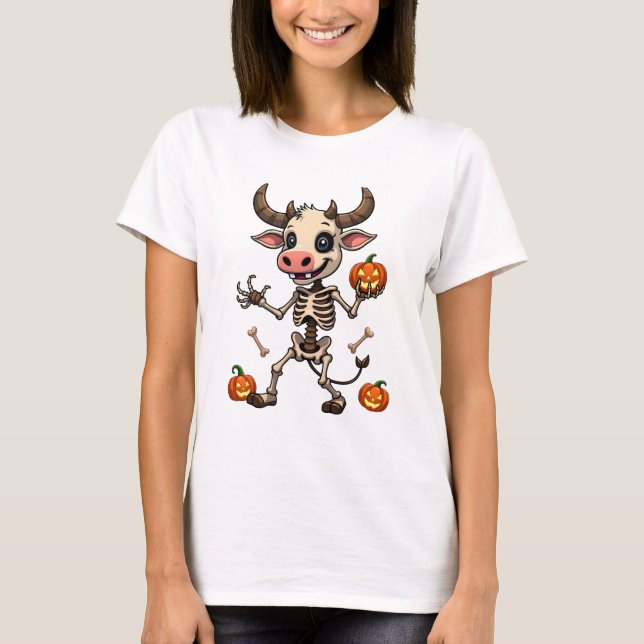 Skelettkonapparad T Shirt (Framsida)