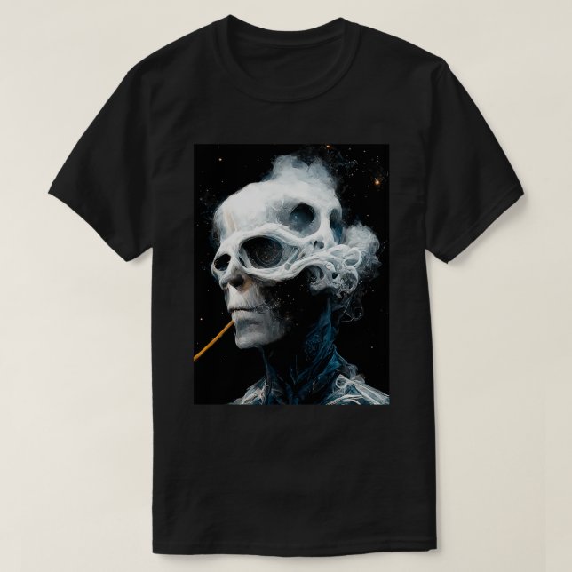 skelettkonst t shirt (Design framsida)