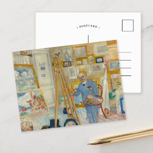 Skelettmålaren James Ensor Vykort