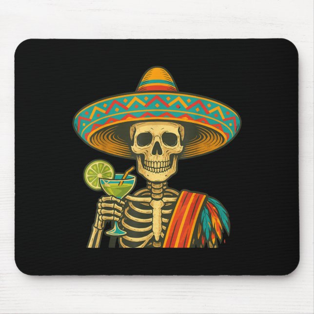 Skelettöl cinco de mayo fiesta  musmatta (Framsidan)