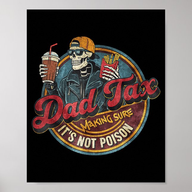 Skelettpappa skatt som ser till att det inte är gi poster (Framsidan)
