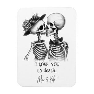 Skelettpar Magnet