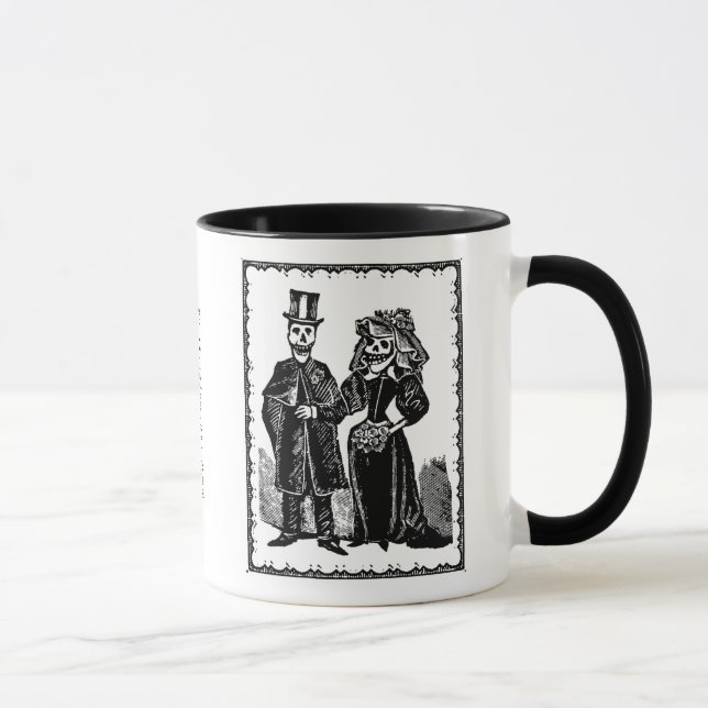 Skelettpar - Mugg (Höger)