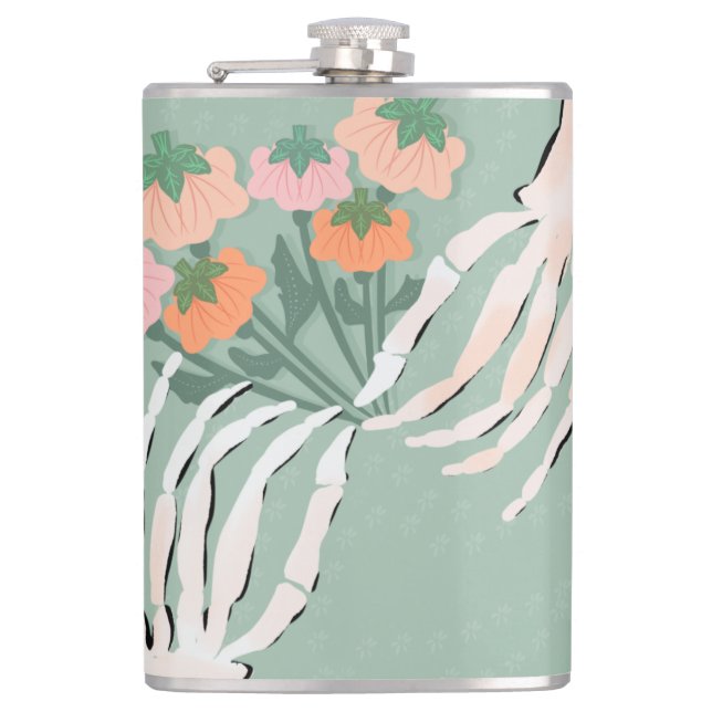 Skelettpumpa bukett Halloween     Fickplunta (Framsidan)