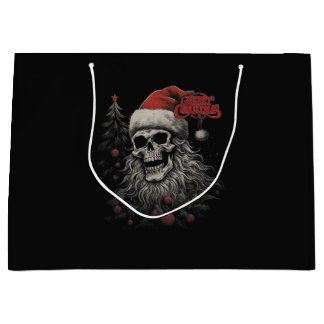 Skelettskalle Rolig God Jul Tomte Matchande