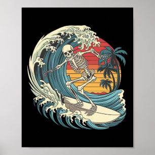 Skelettsurfing poster