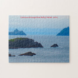 Skellig Michael Skelligöarna Kerry. Pussel