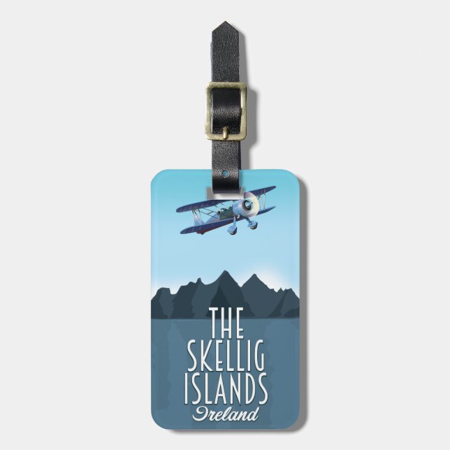 Skelligöarna Bagagebricka (Vertikal Framsida)