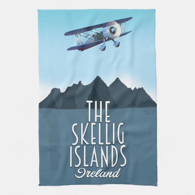 Skelligöarna Kökshandduk (Vertikal)