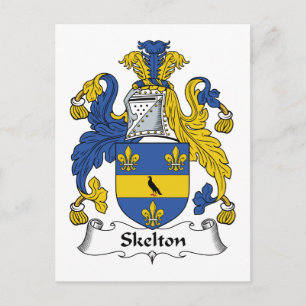 Skelton Family Crest Vykort