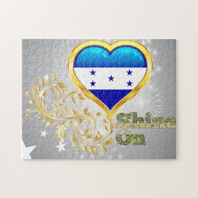 Sken på Honduras Pussel (Horisontell)