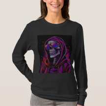 Skenande skelett – exklusiv Halloween-gatmode