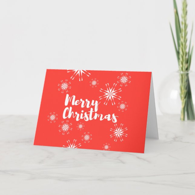 Skenbar, lekfull design av "God jul" Helgkort (Framsida)
