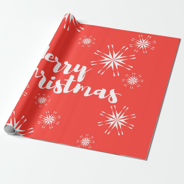 Skenbar, lekfull design av God jul Presentpapper (Utrullad)