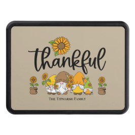 Skenbar liten solrosgnomfamilj dragkroksskydd