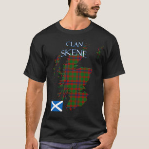 Skene Scottish Klan Tartan Scotland T Shirt