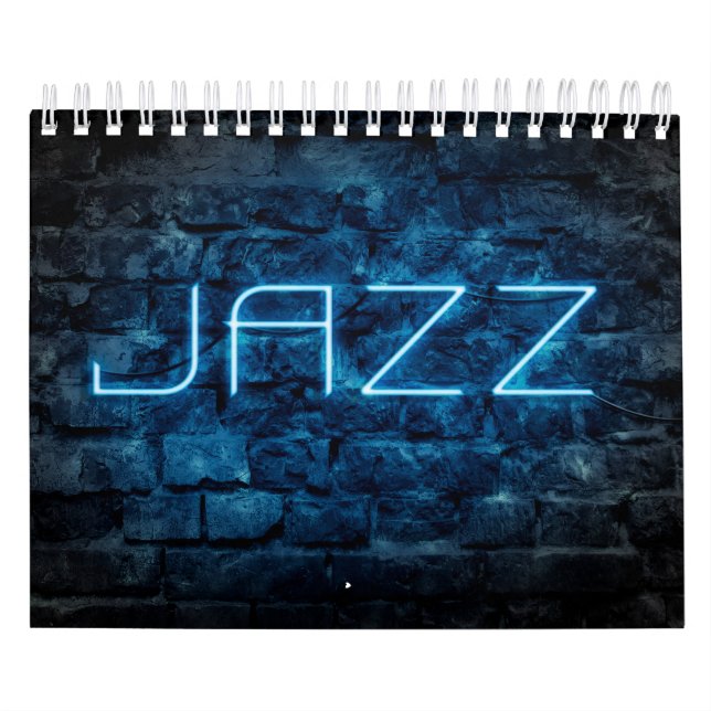 Skeninsamlingskalender för Jazz-scenvy Kalender (Omslag)