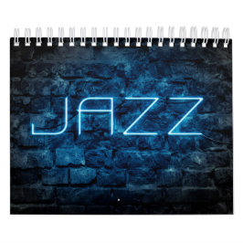 Skeninsamlingskalender för Jazz-scenvy Kalender