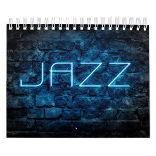 Skeninsamlingskalender för Jazz-scenvy Kalender