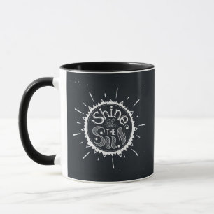 Skennågot liknande solen mugg