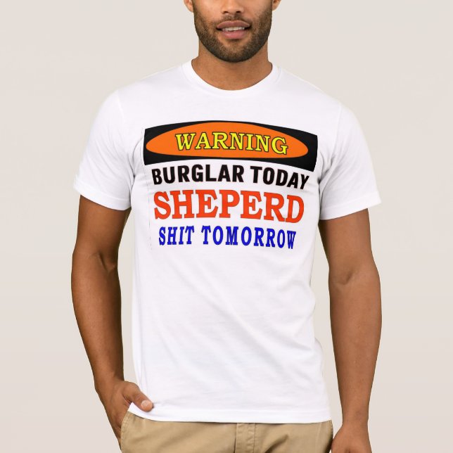 SKEPERD VARNING TEE SHIRT (Framsida)