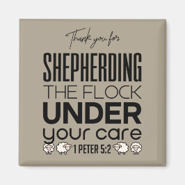 Skepherd the Flock Tan Magnet