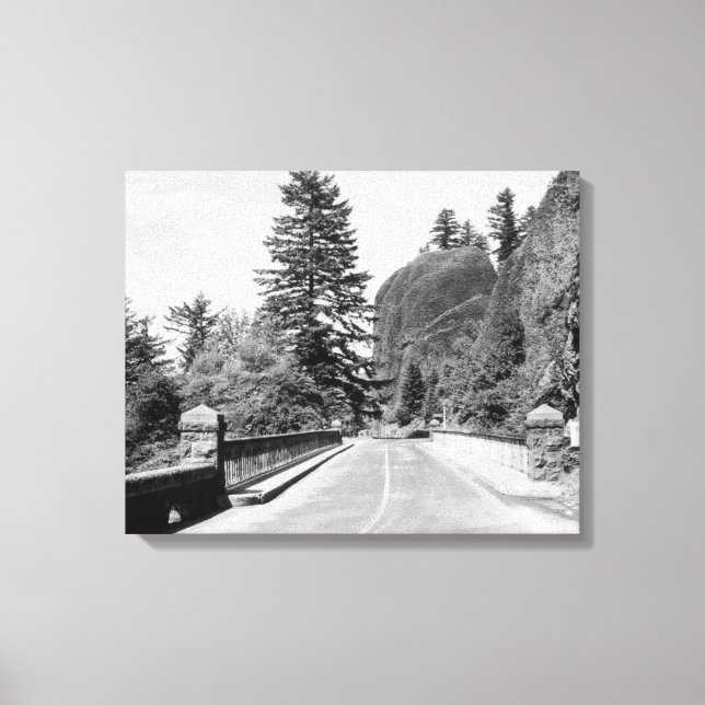 Skepherd's Dell on Columbia River Photograph Canvastryck (Framsida)