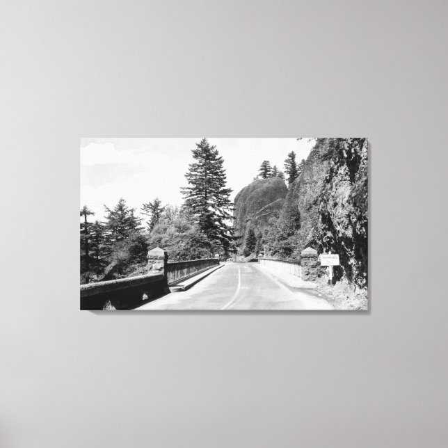Skepherd's Dell on Columbia River Photograph Canvastryck (Framsida)