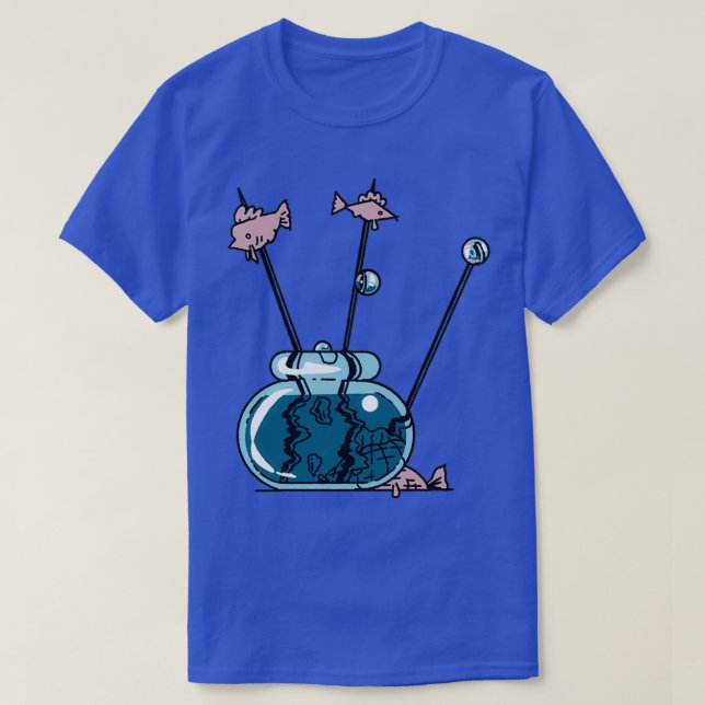 Skeppad fisk t shirt (Design framsida)