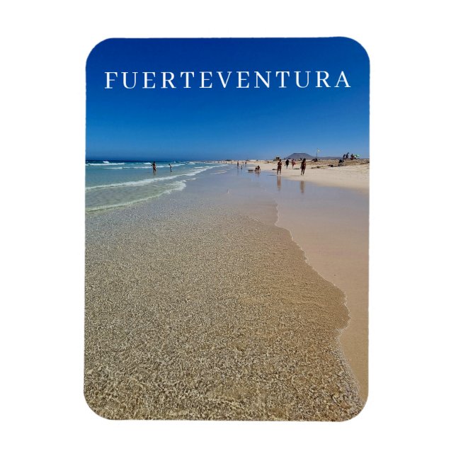 Skeppare i Fuerteventura Magnet (Vertikal)