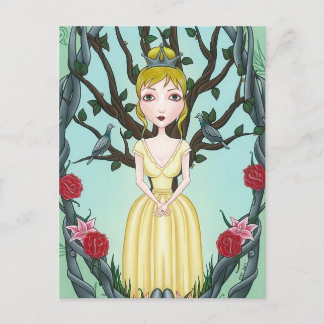 "Skeppare och Quiver Little Träd" Vykort (Framsida)