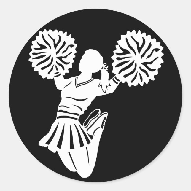 Skepparklistermärken Runt Klistermärke (Framsida)
